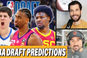 NBA Draft Predictions: Bronny James to Lakers? Hawks decision at #1 w/ Sam Vecenie | Hoops Tonight