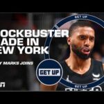 EXTREMELY RARE! - Bobby Marks talks Knicks acquiring Mikal Bridges from the Nets | Get Up