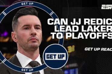 Do the Lakers have playoff hopes with JJ Redick as new head coach? 👀 | Get Up