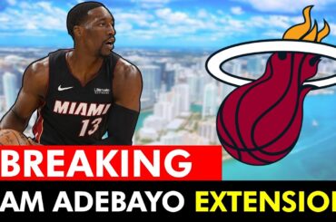 Miami Heat News: Bam Adebayo Signs 3-Year Extension! BIG Trade Coming Next?