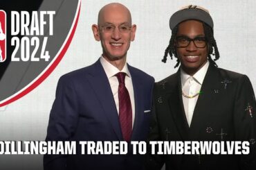 Spurs draft Rob Dillingham with 8th pick & trade him to the Minnesota Timberwolves | 2024 NBA Draft