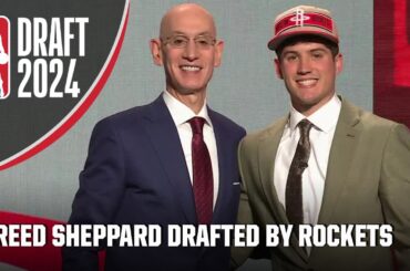 The Houston Rockets select Reed Sheppard with the No. 3 pick in the 2024 NBA Draft | NBA on ESPN