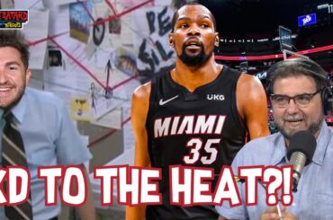 Let the Kevin Durant and Miami Heat Trade Rumors Begin 👀 | The Dan Le Batard Show with Stugotz