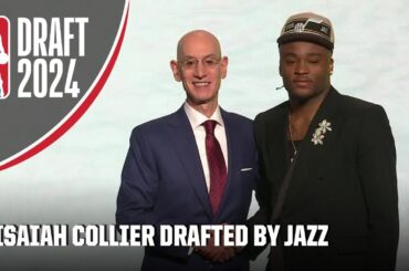 The Utah Jazz select Isaiah Collier with the 29th pick in the 2024 NBA Draft | 2024 NBA Draft