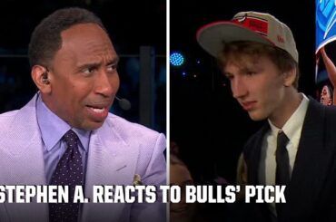 Stephen A. Smith LOVED Matas Buzelis’ attitude after getting drafted by Bulls | 2024 NBA Draft