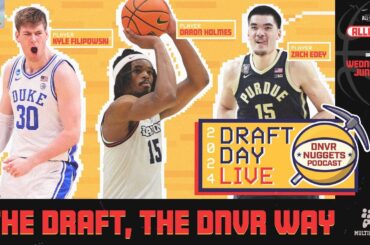 Denver Nuggets 2024 NBA Draft Day Live | DNVR Nuggets Podcast