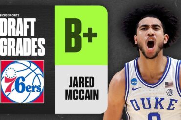 Jared McCain Selected No. 16 Overall by Philadelphia 76ers | 2024 NBA Draft Grades | CBS Sports