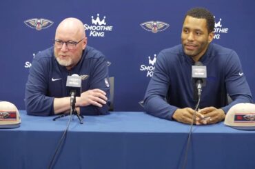 David Griffin & Bryson Graham talk Pelicans Draft Pick Yves Missi | 2024 NBA Draft