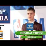 Oklahoma City Thunder Draft Nikola Topic in 2024 NBA Draft