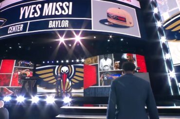 Pelicans select Yves Missi in Round 1 | 2024 NBA Draft