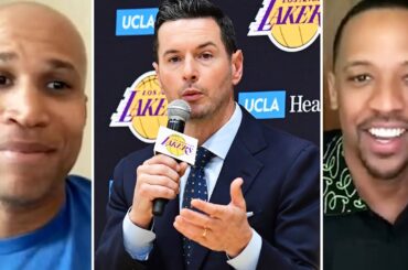 Thoughts on JJ Redick Becoming the Los Angeles Lakers Head Coach | Richard Jefferson & Channing Frye