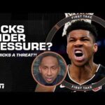 Stephen A. points out why the Bucks are under the most pressure after Knicks’ moves 👀 | First Take