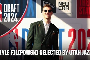 The Utah Jazz select Kyle Filipowski with the No. 32 pick in the 2024 NBA Draft | NBA on ESPN