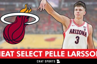 Pelle Larsson Selected By Miami Heat With Pick #44 In Second Round Of 2024 NBA Draft - Reaction