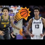 The Phoenix Suns drafted Oso Ighodaro and signed Jalen Bridges!