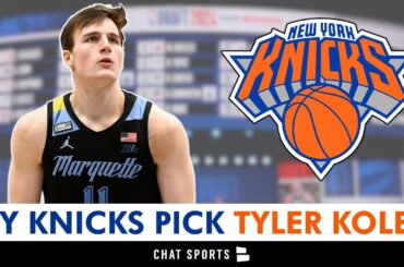 New York Knicks TRADE UP And Draft Tyler Kolek In Round 2 Of The 2024 NBA Draft