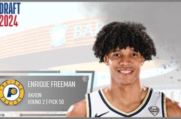 2024 NBA DRAFT: Enrique Freeman | Indiana Pacers