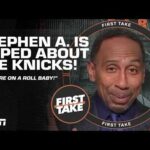 WE ARE ON A ROLL 🗣️ Stephen A. makes the case for the Knicks being a threat this season | First Take