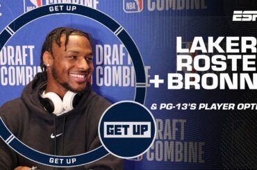 Lakers roster reconstruction with Bronny James & Paul George's player option 👀 | Get Up