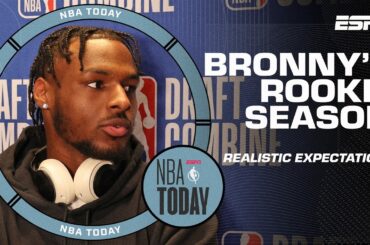 Realistic expectations for Bronny James' rookie season with the Lakers | NBA Today