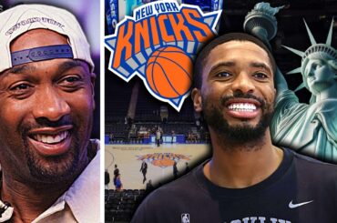 Gilbert Arenas LOVES The Mikal Bridges - Knicks Trade