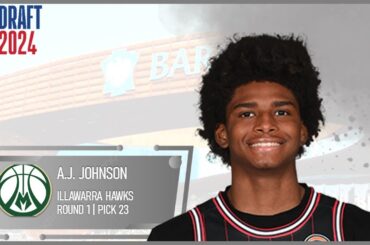 2024 NBA DRAFT: A.J. Johnson | Milwaukee Bucks