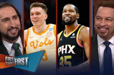 Kevin Durant trade rumors, Lakers draft Knecht & who will draft Bronny? | NBA | FIRST THINGS FIRST