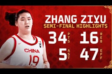 Absolute domination by Zhang Ziyu in U18 Asia Cup Semi-Finals 🇨🇳