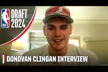 Donovan Clingan on the immediate impact he plans to make with the Blazers | NBA on ESPN