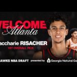 Atlanta Hawks Select Zaccharie Risacher with 1st Overall Pick in 2024 NBA Draft