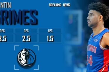 DALLAS MAVERICKS: Quentin Grimes ᴴᴰ