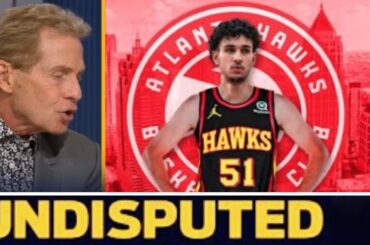 Skip Bayless Reacts to Hawks' No. 1 Pick Zaccharie Risacher from France! 🏀 #hawks #nba