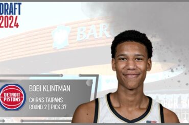 2024 NBA DRAFT: Bobi Klintman | Detroit Pistons