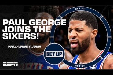 Woj REVEALS Paul George agreeing to 4-YEAR/$212M max contract w/ the 76ers | Get Up