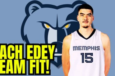 Zach Edey is a PERFECT FIT for the Memphis Grizzlies - NBA draft pick reaction and player breakdown