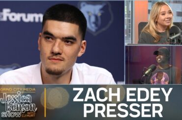 Zach Edey Presser, NBA Free Agency, And CJ's Big Adventure | Jessica Benson Show