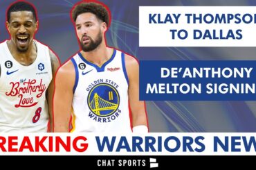 🚨BREAKING NEWS: Warriors SIGN De’Anthony Melton After Klay Thompson SIGNS With Dallas Mavericks