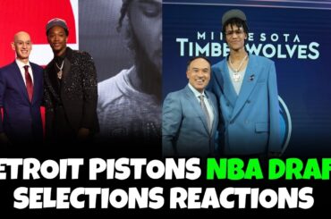 Detroit Pistons 2024 NBA Draft Picks Reactions