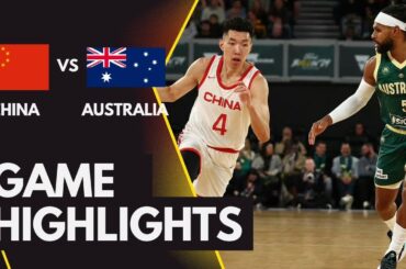 AUSTRALIA VS CHINA | Basketball Friendly Game | Full Highlights | July 2,2024