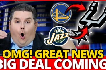 WEB BOMB! BIG NEGOTIATION BETWEEN SPURS AND UTAH JAZZ, WARRIORS IN THE WAY!  SAN ANTONIO SPURS NEWS