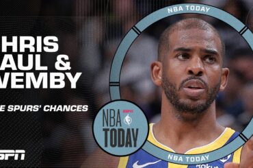 CP3 can take Wemby's lob numbers ALL THE WAY UP 📈 But can the Spurs make the playoffs? 🤨 | NBA Today