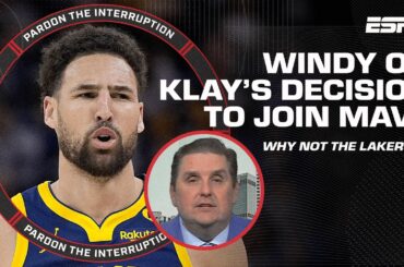 Why did Klay Thompson chose the Mavs over the Lakers 👀 Brian Windhorst answers! | PTI