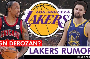 MAJOR Lakers Rumors On DeMar DeRozan After Missing Out On Klay Thompson In NBA Free Agency