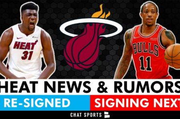 Miami Heat Are The FAVORITES To Sign DeMar DeRozan + Heat Re-Sign Thomas Bryant | Heat News