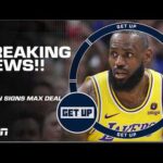 🚨 BREAKING NEWS! 🚨 LeBron James agrees to a 2-YEAR/$104M max deal w/ Lakers!  | Get Up