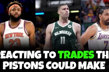 Reacting To The Athletic Detroit Pistons Trades To Get Future Draft Picks