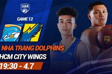 🔴 Livestream Nha Trang Dolphins vs HCM City Wings | Giải bóng rổ chuyên nghiệp Việt Nam - VBA 2024