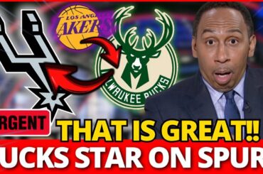 SHOCKING THE NBA! SPURS IN BIG DEAL WITH BUCKS, LAKERS INVOLVED! TODAY'S SAN ANTONIO SPURS NEWS
