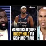 NBA Today | ESPN reacts to Warriors acquire Buddy Hield from 76ers,Lakers want bring back Kyle Kuzma