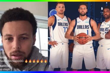 🥹 Steph Curry Reacts To Klay Thompson Leaving Golden State Warriors To Dallas Mavericks